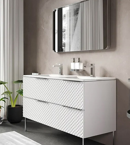 Vanity Units with Integrated Sinks