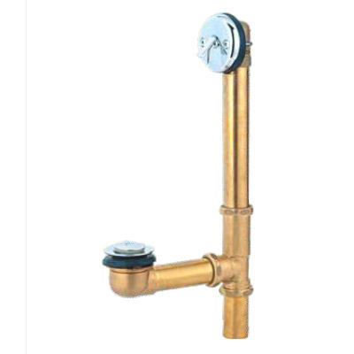 T-shape bathtub drain